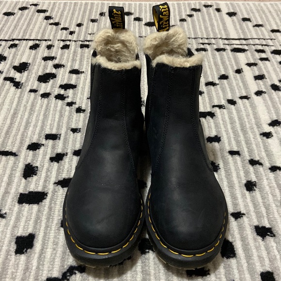 Dr. Martens Shoes - Doc Martin Fur—Lined Chelsea Boots